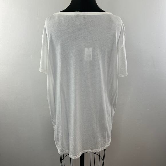 G-STAR RAW White Short Sleeve Foil Graphic Logo Short Sleeve T-Shirt XXL NEW - Picture 6 of 11